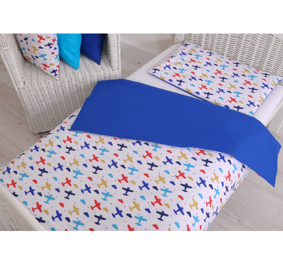 Conjunto de cama de criança : capa de edredom  dupla fase, fronha